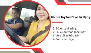 Bổ túc tay lái B1 xe tự động